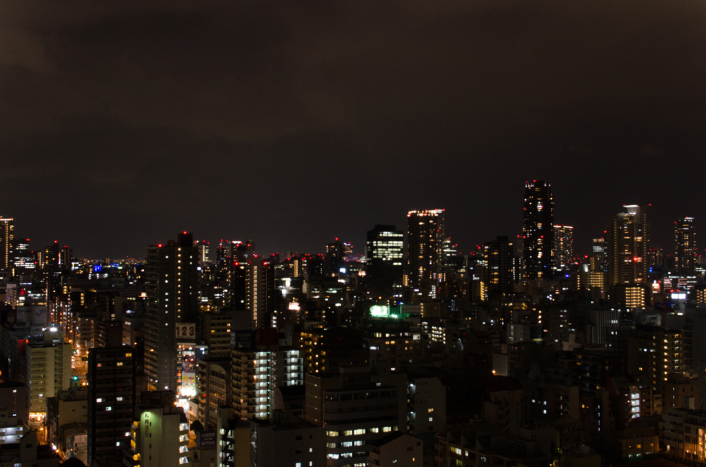 夜の大阪