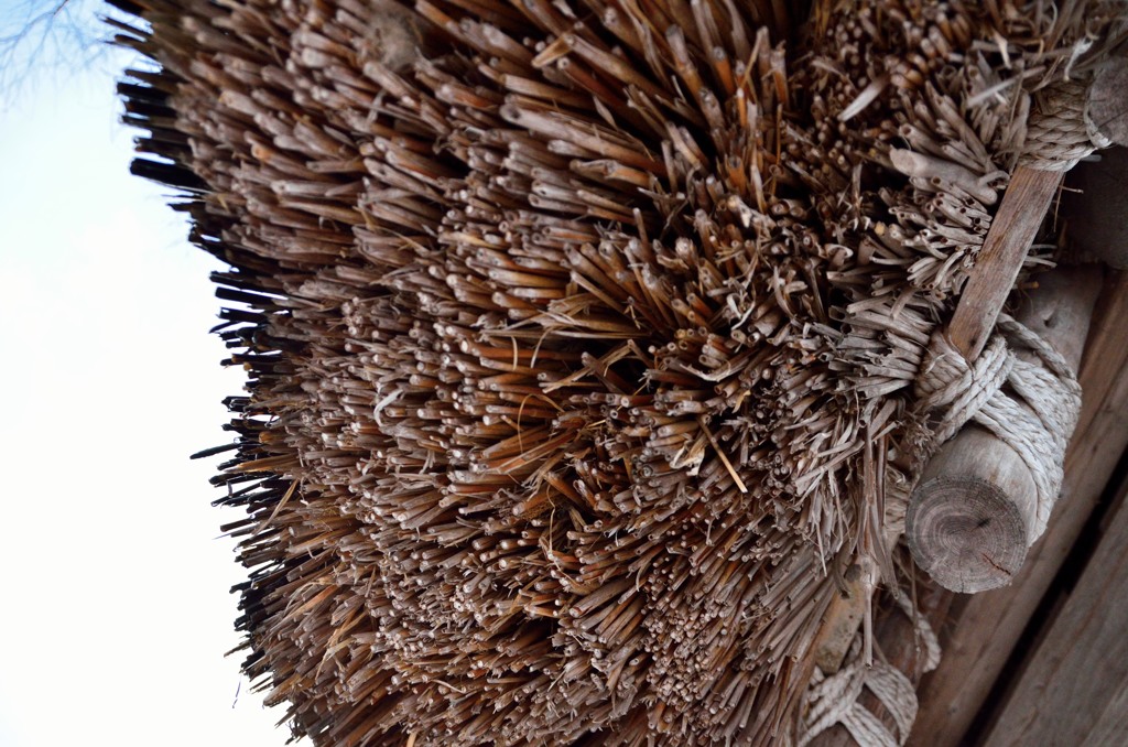 thatched roof