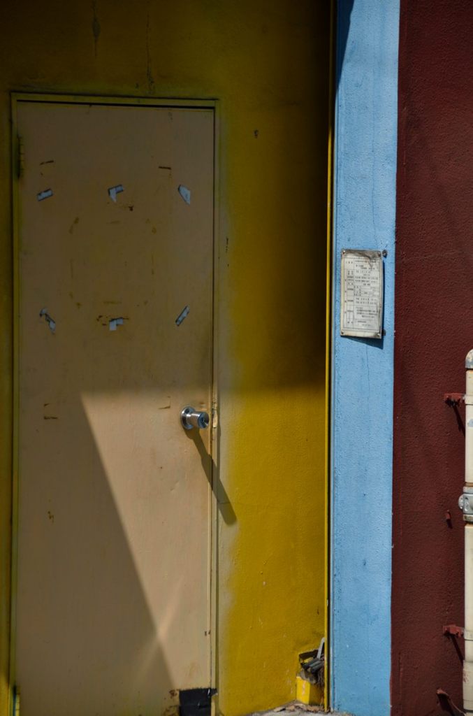 yellow door
