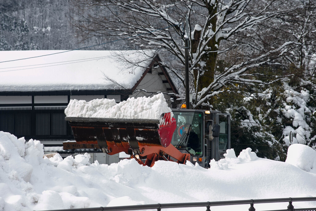 除雪作業