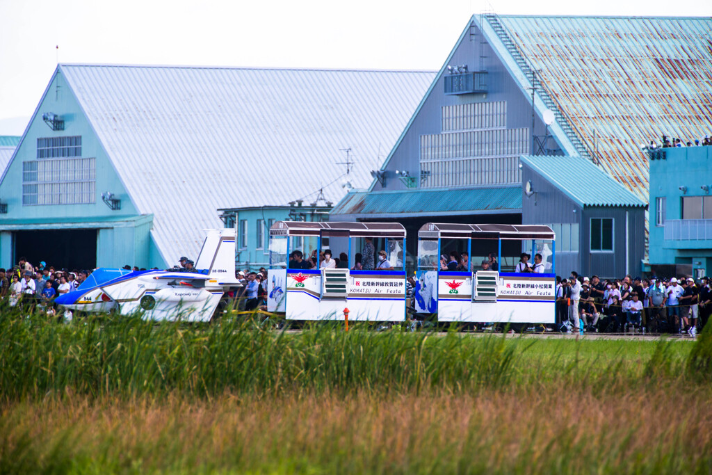 小松航空祭2024　ロードトレイン