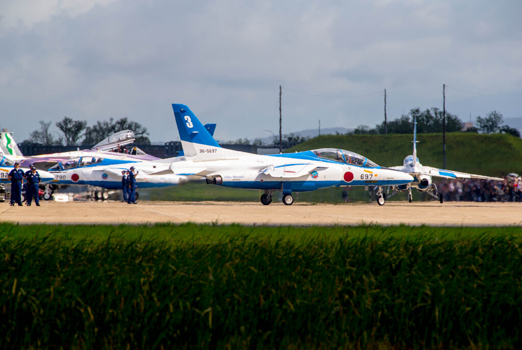 小松航空祭２０２４　定位置へ