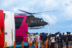 小松航空祭2024　UH2飛来