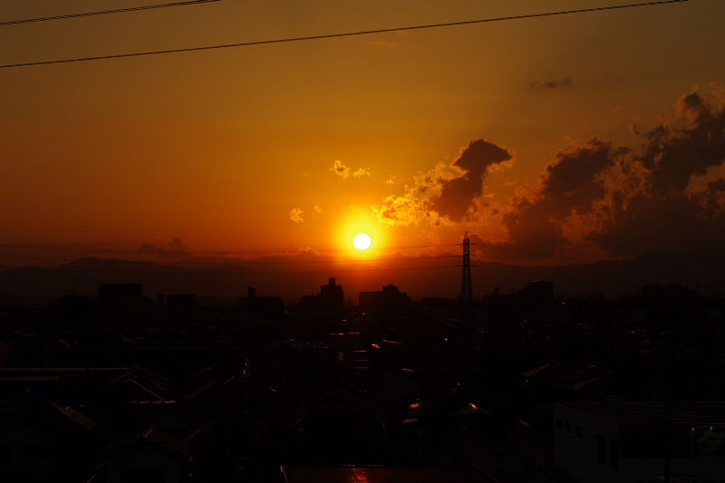 夕焼け