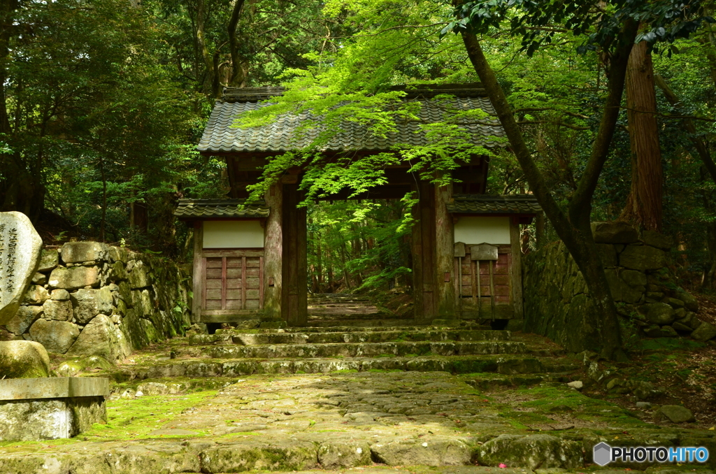百済寺山門