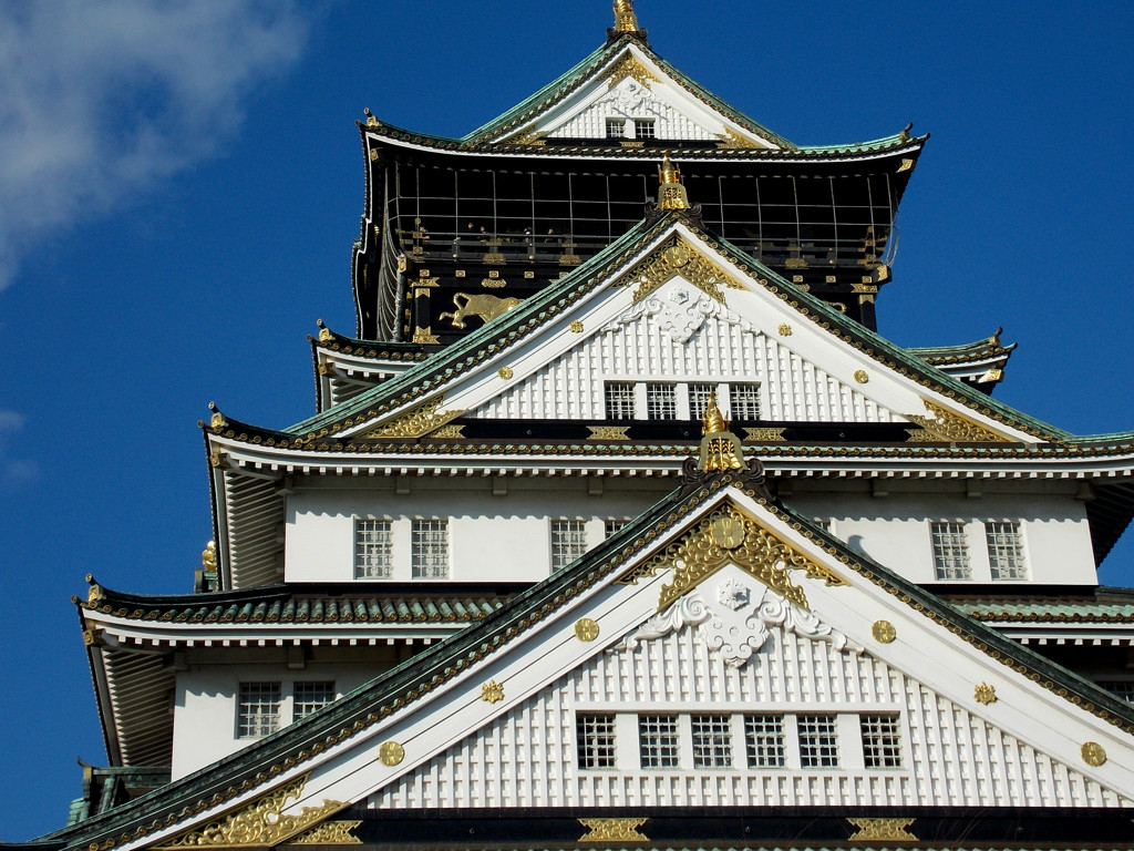 お化粧、直し後のお城