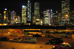 香港、夜景
