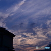 夕景の雲
