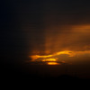 今日の夕景