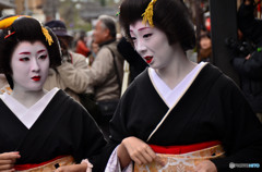 こちら、芸妓さん