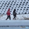 雪でもウオーキング