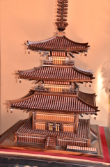 嵐山、大悲閣（千光寺）にて