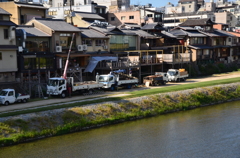 川床、撤去