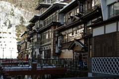 銀山温泉街
