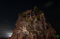 弁天島、星景。