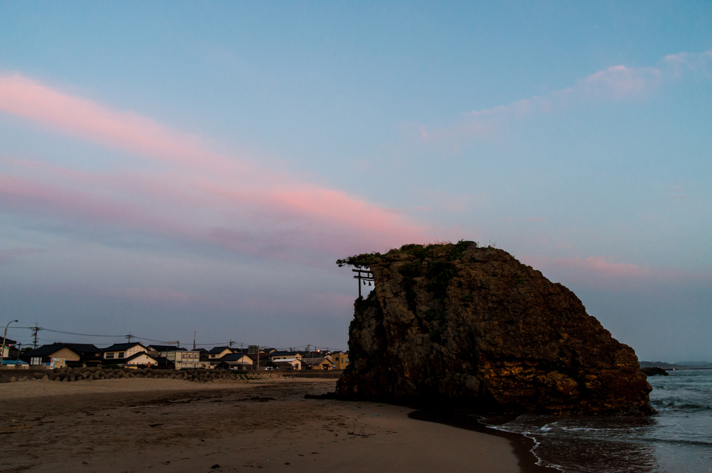 2013年５月３０日稲佐の浜にて