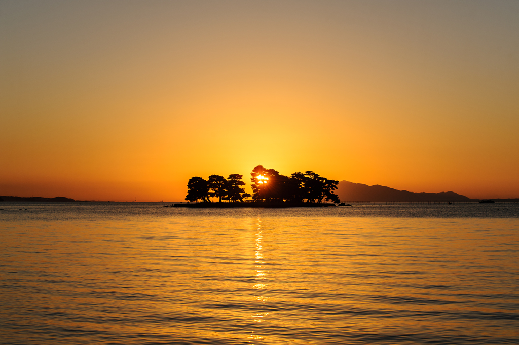 宍道湖夕景2.