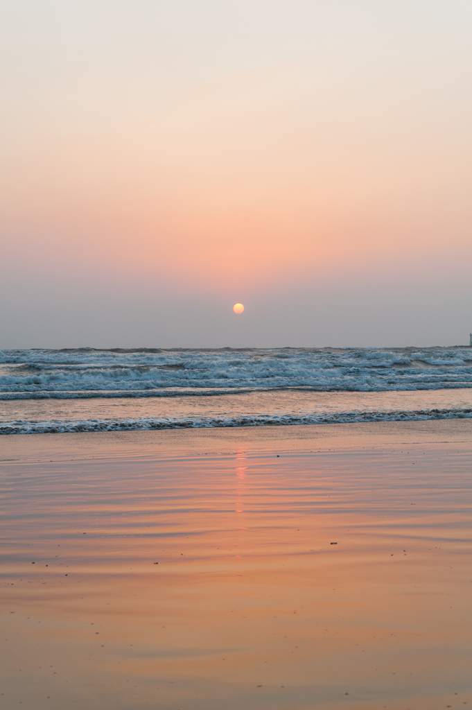 稲佐の浜夕景。