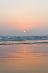 稲佐の浜夕景。