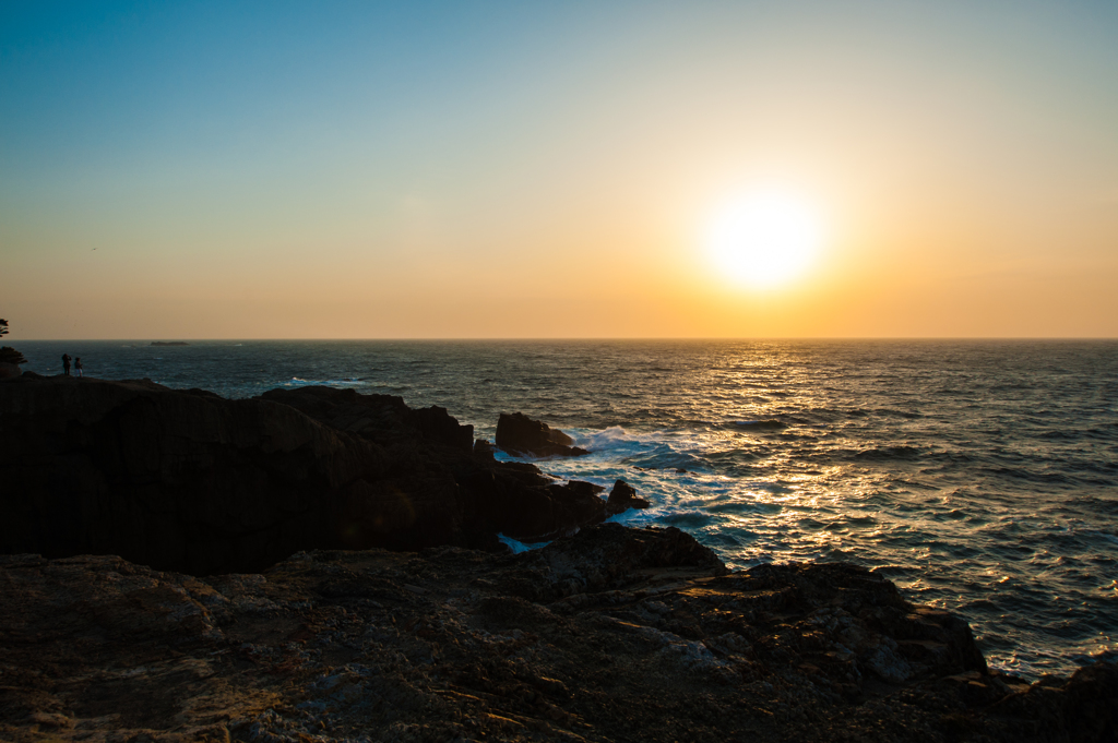 日御碕夕景。