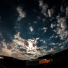 月夜の雲。