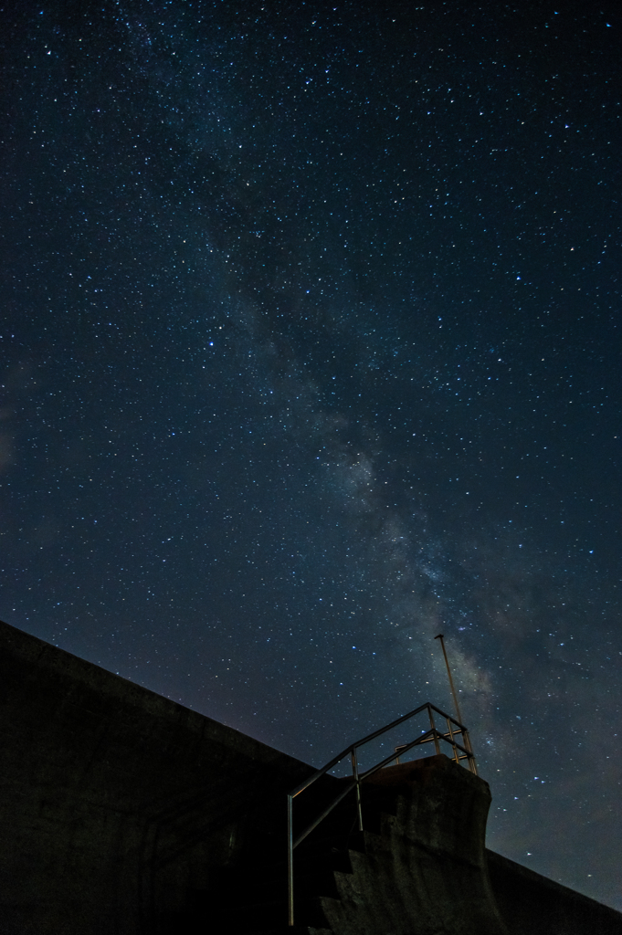 星空へ続く階段。