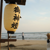 海を眺める。