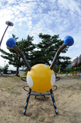 公園って楽しい、アリ。