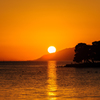 宍道湖夕景3。