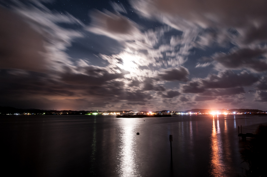 神西湖、光雲。