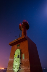 大社港南防波堤灯台。