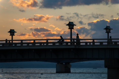 松江大橋。