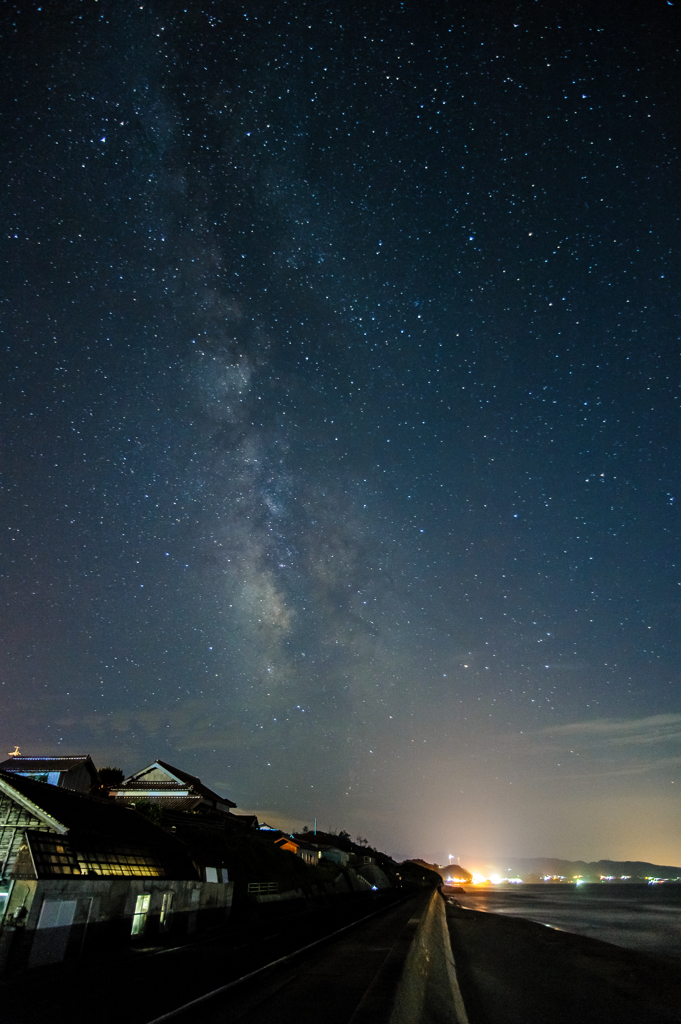 星の海岸道路。