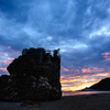 稲佐の浜夕景。