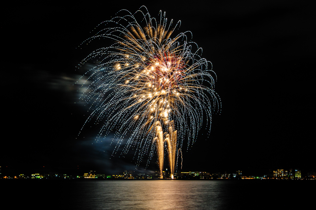 水郷祭、花火９