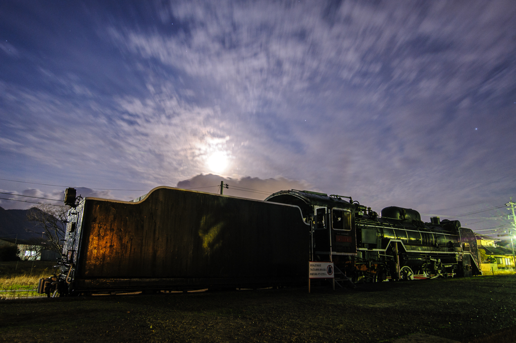 月夜のＤ51。