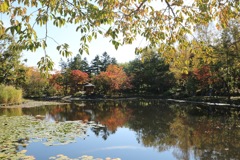 玉泉館跡地公園にて　②