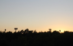 夕暮れ