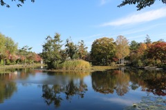 玉泉館跡地公園にて　①