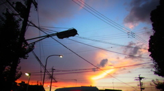 夕日