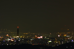 油山から見る福岡空港