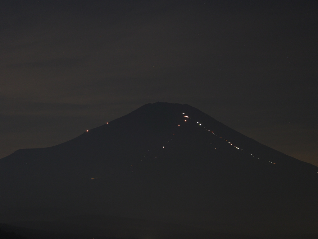 夜富士