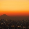 ｱｲ・ﾘﾝｸﾀｳﾝより夕景