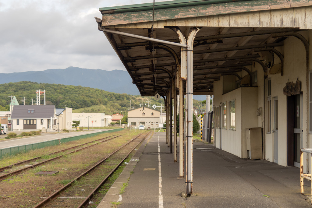 列車の来ない駅　旧様似駅