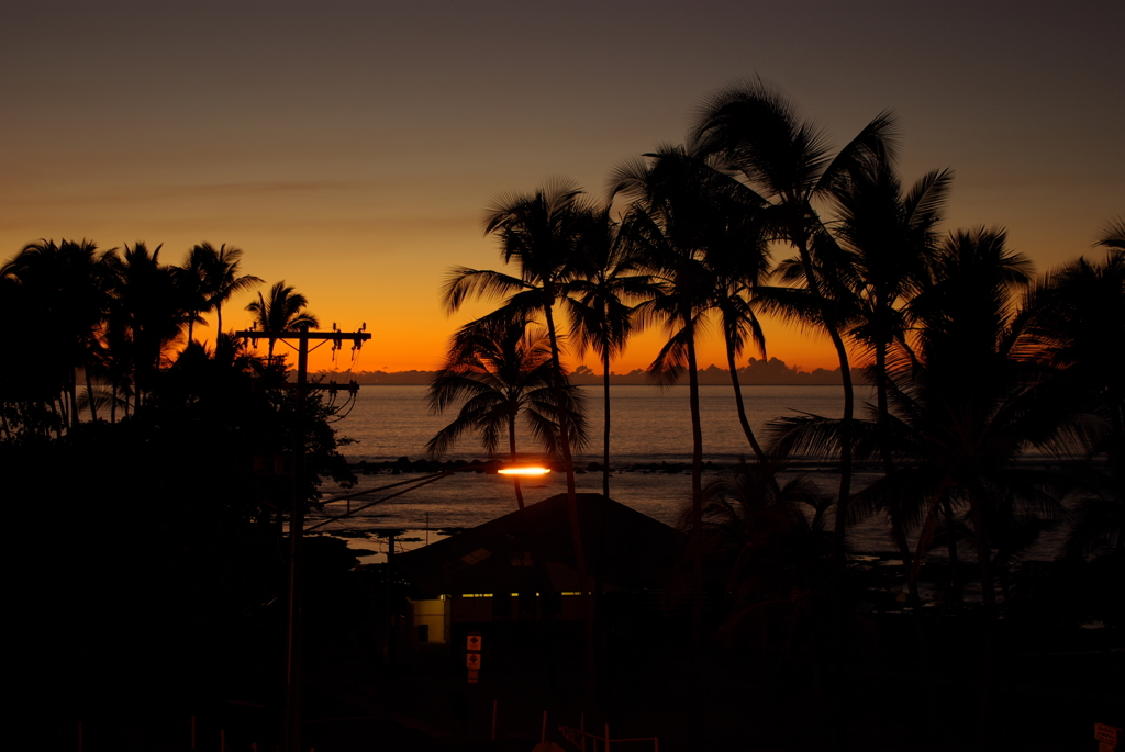 Kahaluu Beach Sunset