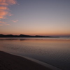 礼文島船泊からの夕焼け
