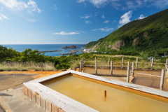 奥尻湯ノ浜温泉ホテル　足湯