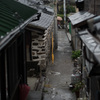 祝島路地裏　傘