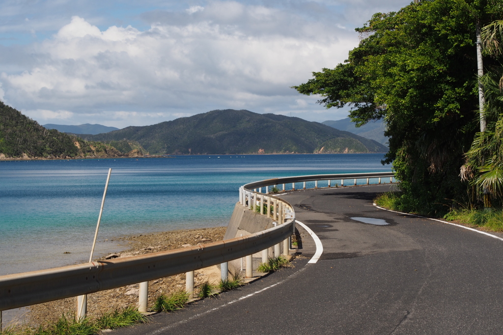 島の道
