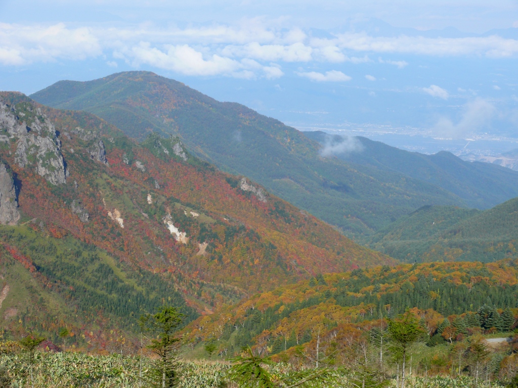 毛無峠の紅葉